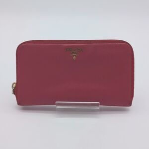 Prada long zipper wallet